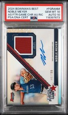 2024 #FGRANM NOBLE MEYER 189/199 PSA 10 AUTO 10
