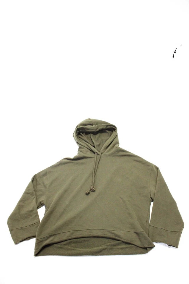 Sudadera con capucha verde para mujer Zara Trafaluc Velvet by Graham & Spencer talla M S L lote 3 Foto 4 de 4