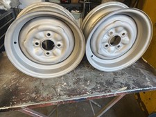 Lotus Cortina 5,5 J's Stahlfelgen 881A Dunlop's. X2