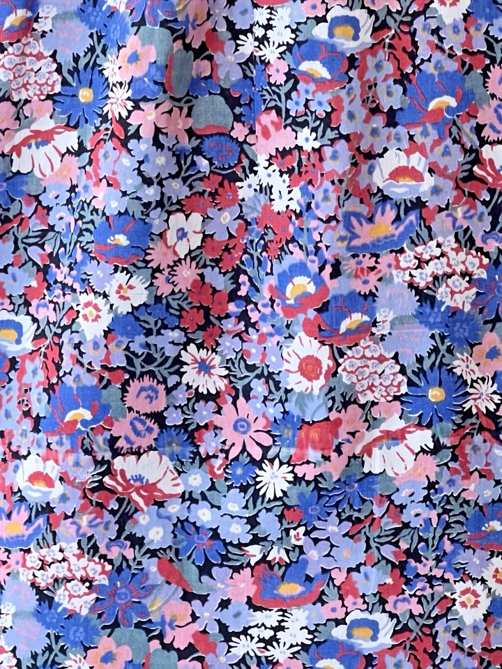 CARR JONES & FREEDOM Торп Августа цветочный хлопок блузка рубашка 14 AUST-UK/10 США - Изображение 3 из 4