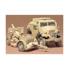 TAMIYA Military Mod  British 25 Pndr Field Gun & Quad Gun Tractor (Ca SW (New)