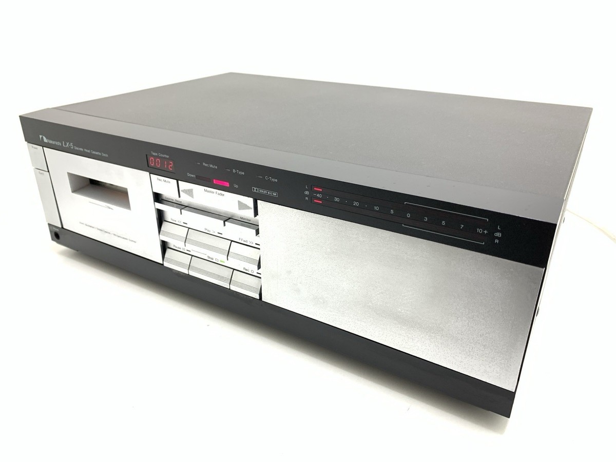 Nakamichi LX-5 Vintage 3-Head Cassette Tape Deck 1982 Working | eBay