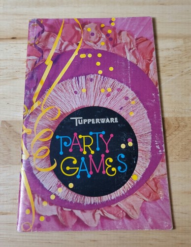 Vtg TUPPERWARE PARTY GAMES Booklet 1969