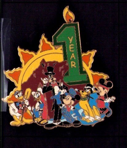 Disney s California Adventure 1st Anniversary LE 3500 pin