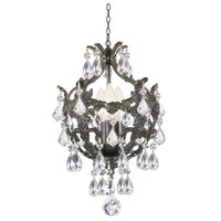 Crystorama Lighting Group 5193-eb-cl-s Legacy 3 Light 10 Wide Mini Chandelier W on sale Crystorama Lighting Group 5193-eb-cl-s Legacy 3 Light 10 Wide Mini Chandelier W on sale