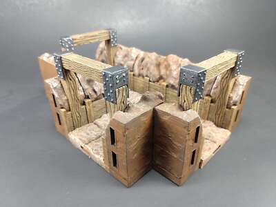 Mine Wall Tiles - OpenLock or DragonLock - Openforge - DND - Pathfinder - Dungeo