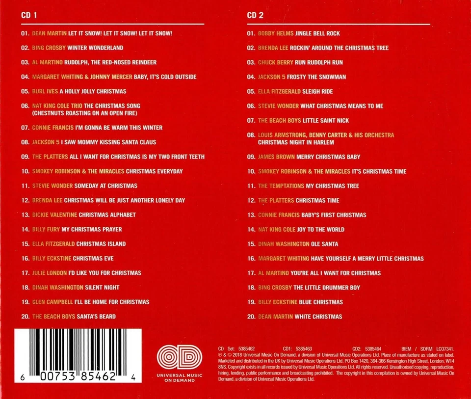 Dreamboats & Petticoats Let It Snow!... 2-CD NEW SEALED Christmas Bobby Helms+ - Image 2 of 4