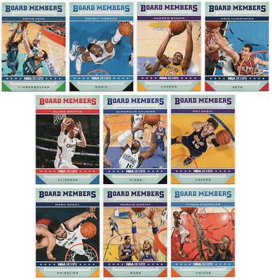 2012-13 Hoops Board Members 20 Cards Complete Set Kevin Durant LeBron James +
