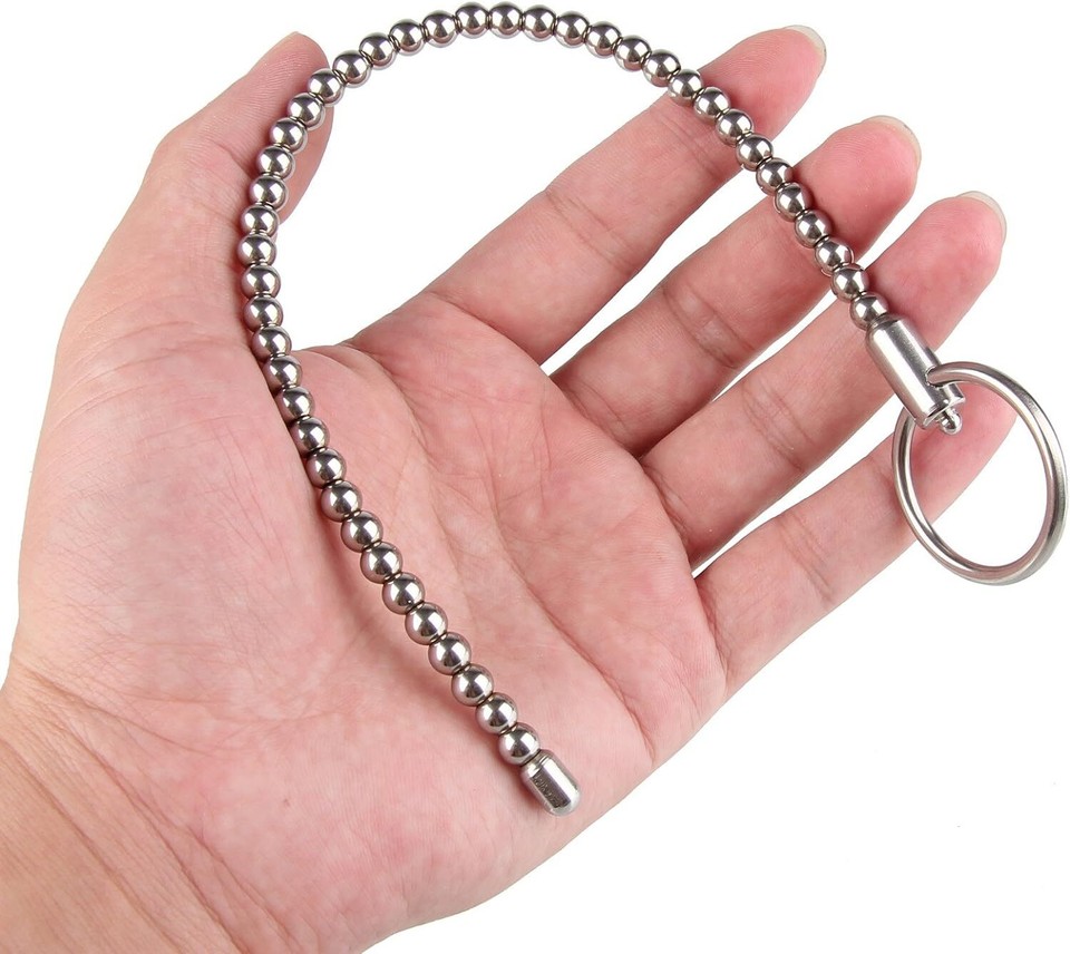 15'' Sound Beaded Prostate Stimulation Stainless Steel Rod eBay
