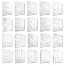 3d Platten Kunststoff Wandgestaltung Pvc Deko Paneele 50x50cm Sparpaket Hd024 Ebay