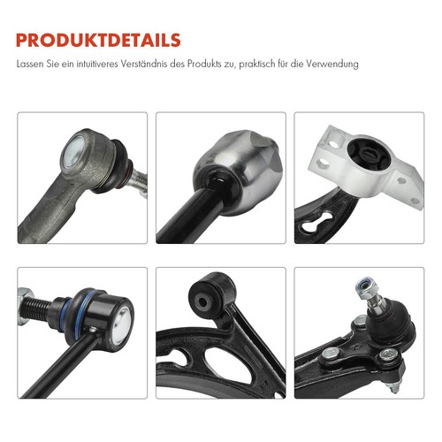 Kit Bras de Suspension Avant pour Audi A3 VW Golf V VI + Touran Skoda Superb II - Bild 8 von 10