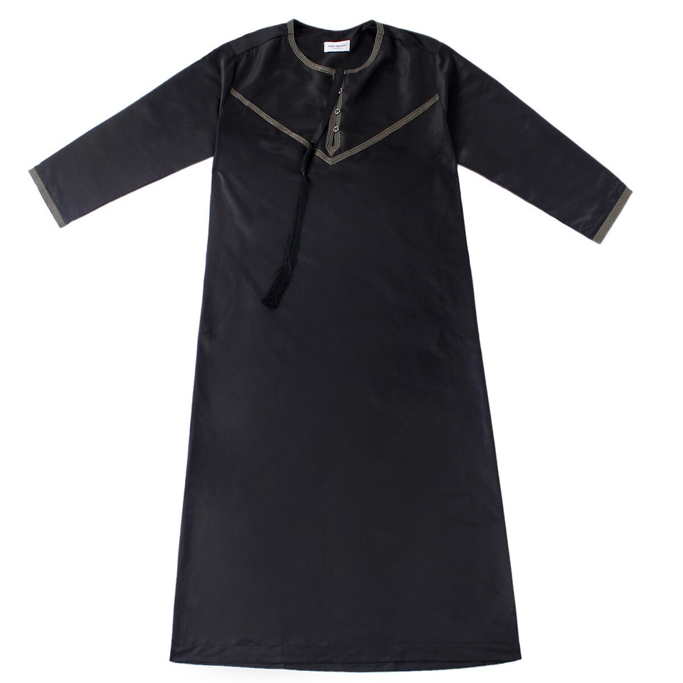 Dubai Arab Men Thobe Robe Jubba Kaftan Dishdash Galabeya Thawb Daffah ...