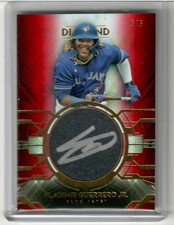 Vladimir Guerrero Jr 2021 Topps Diamond Icons Silver Ink Auto Card 5/5