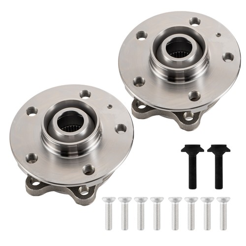 Pair Front Wheel Bearing Hub Assembly For Audi A4 A5 A6 A7 A8 Quattro RS5 RS7 - Picture 9 of 9