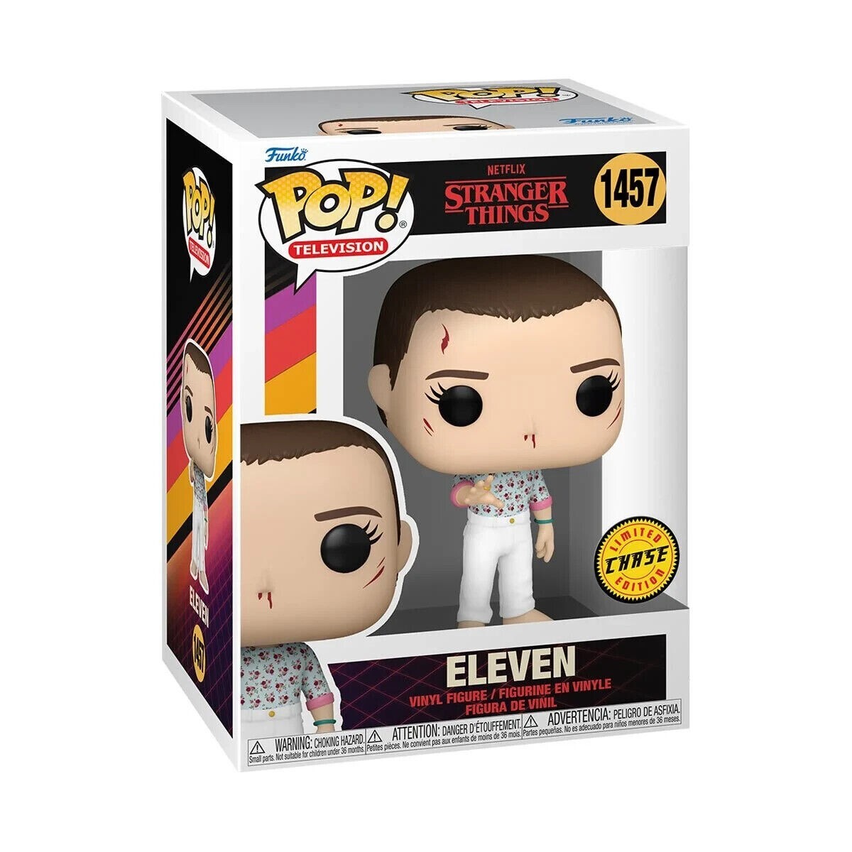 Funko Pop! Stranger Things #1457 Eleven Chase Finale Brand New Toy