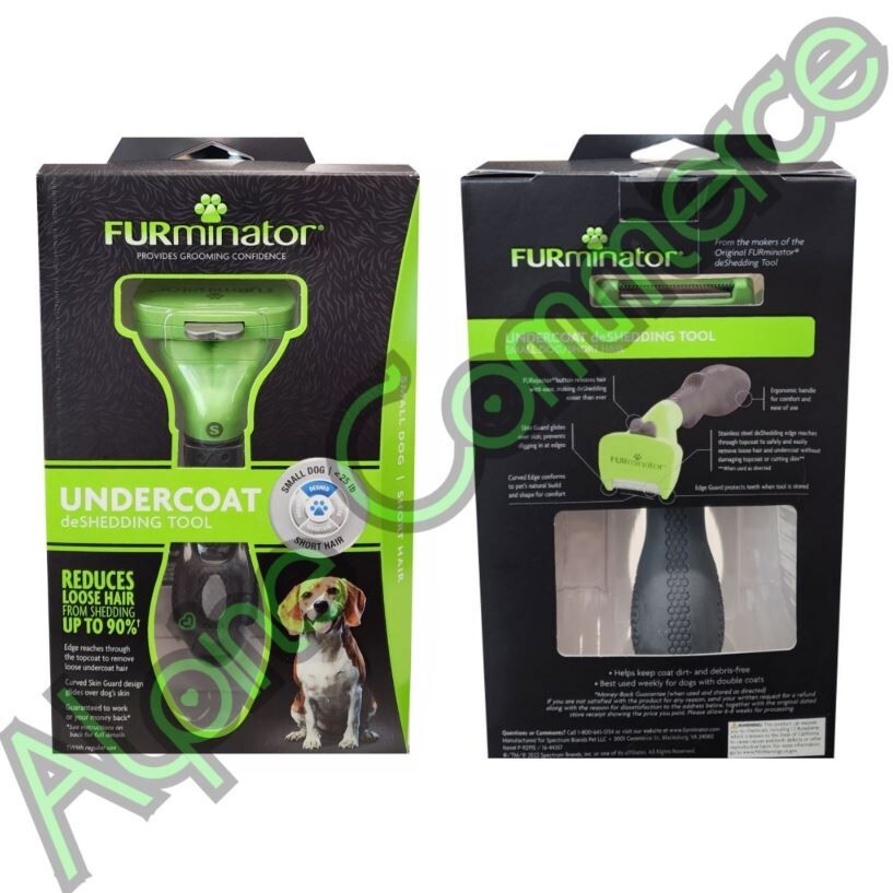 *1-Pack* FURminator Undercoat Deshedding Tool Small Dogs Sho