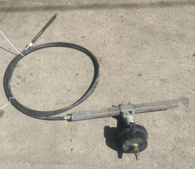 Teleflex Marine Boat Steering rack with 15ft cable | eBay