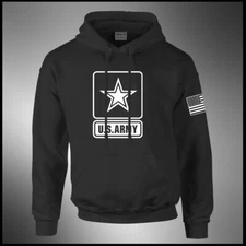 US Army, Black Hoodie