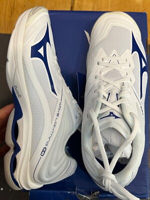 Mizuno WAVE LIGHTNING z6 ホワイト/ブラック27.0 Amazon | Mizuno メンズ Wave Lightning Z6 ミッドバレーボール
