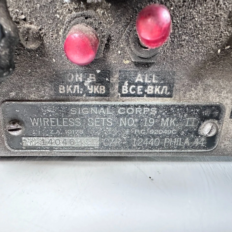 Signal Corps. Juegos Inalámbricos Nº MK II Vintage 19 Foto 3 de 4