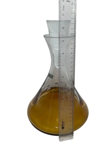 Decanter cristallo Evolution Waterford grande piramide 9,25” nuovo senza scatola barware - Foto 10 di 10