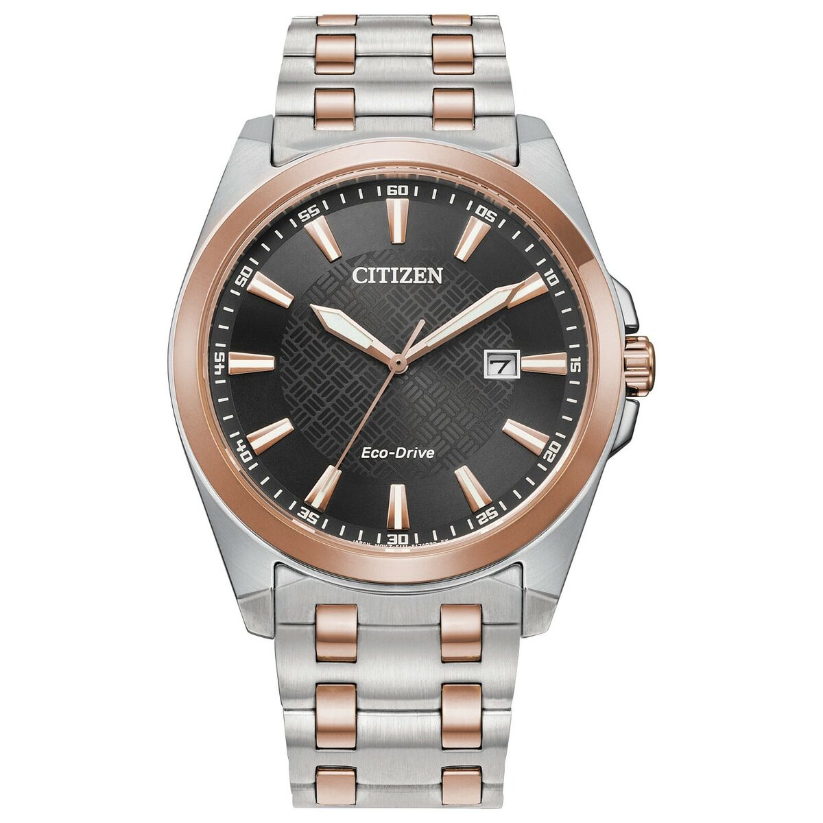 Citizen Peyten Eco-Drive Men's Date Indicator Two-Tone Watch Citizen Peyten Eco-Drive Men's Date Indicator Two-Tone Watch