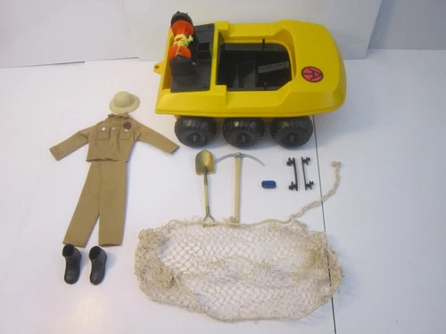 VTG 1970's G I Joe Adventure Team Secret of The Mummy's Tomb Set Almost Complete