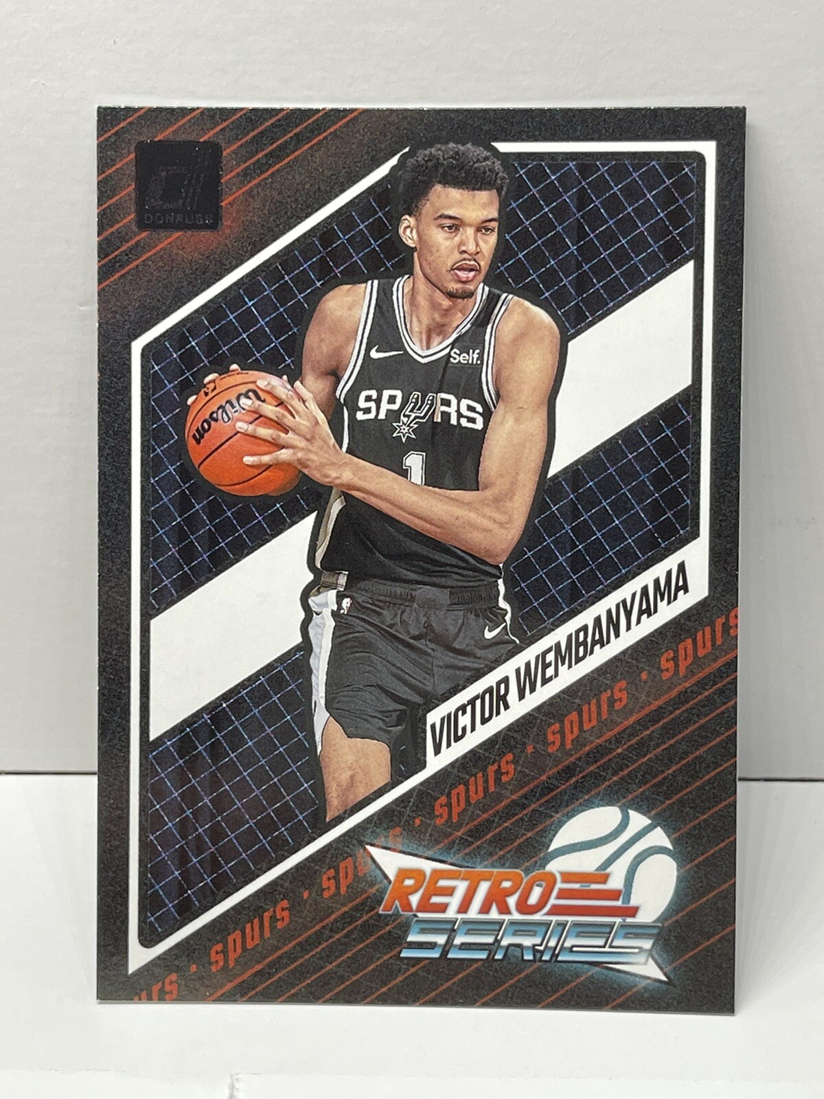 2023-24 Donruss Victor Wembanyama Retro Series Rookie RC #1 Spurs