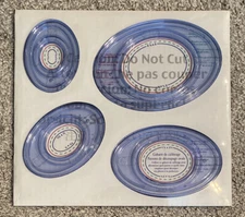 NEW Creative Memories CCS - OVAL PATTERNS - Custom Cutting System w/ Template