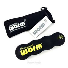 The Original Worm Portable massage Body Roller Ball Black 9"
