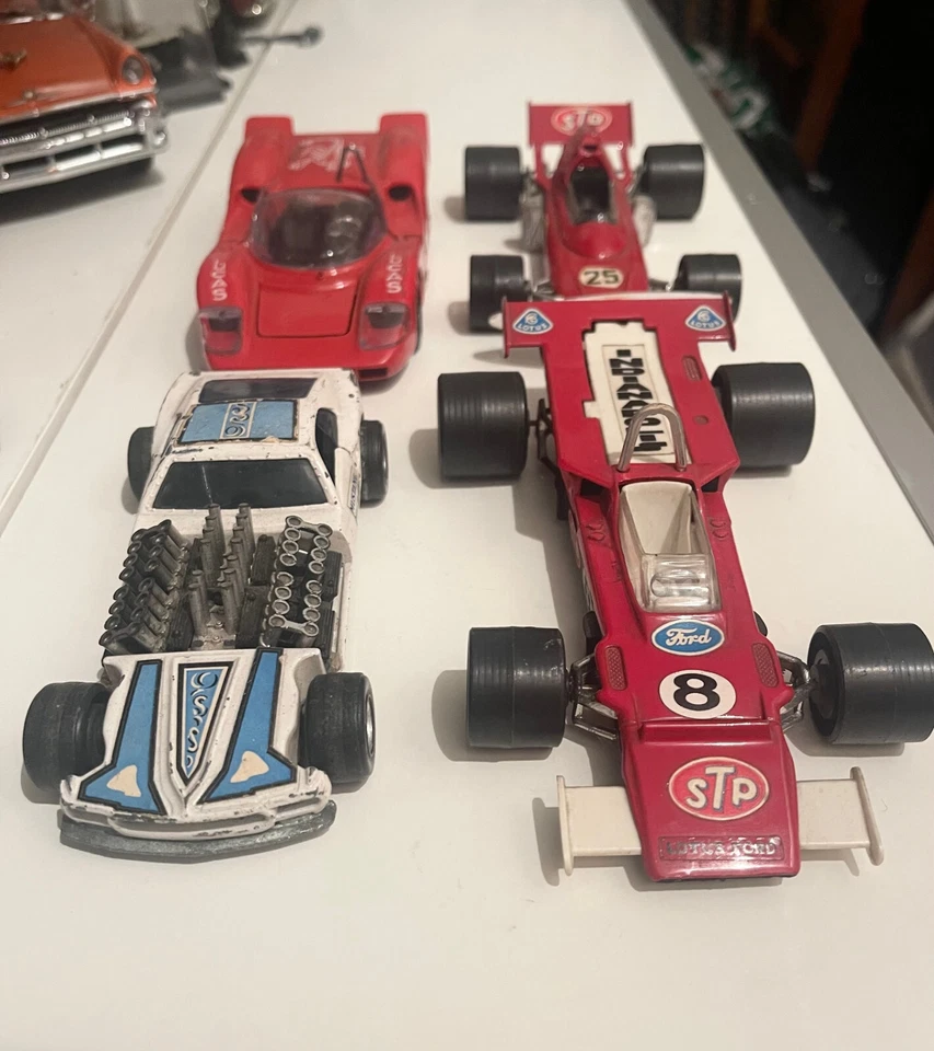 LOTTO n.4 1:25 POLISTIL POLITOYS March Ford 721 Abarth 2000 FX6 Lotus 56 Turbina - Immagine 3 di 4