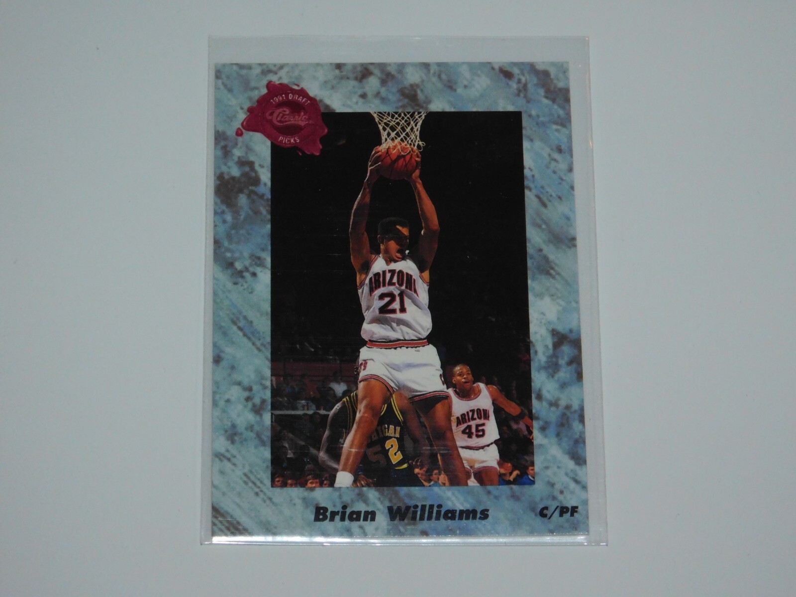 1991 Classic Four Sport Multi-Sport Card # 153 BRIAN WILLIAMS 