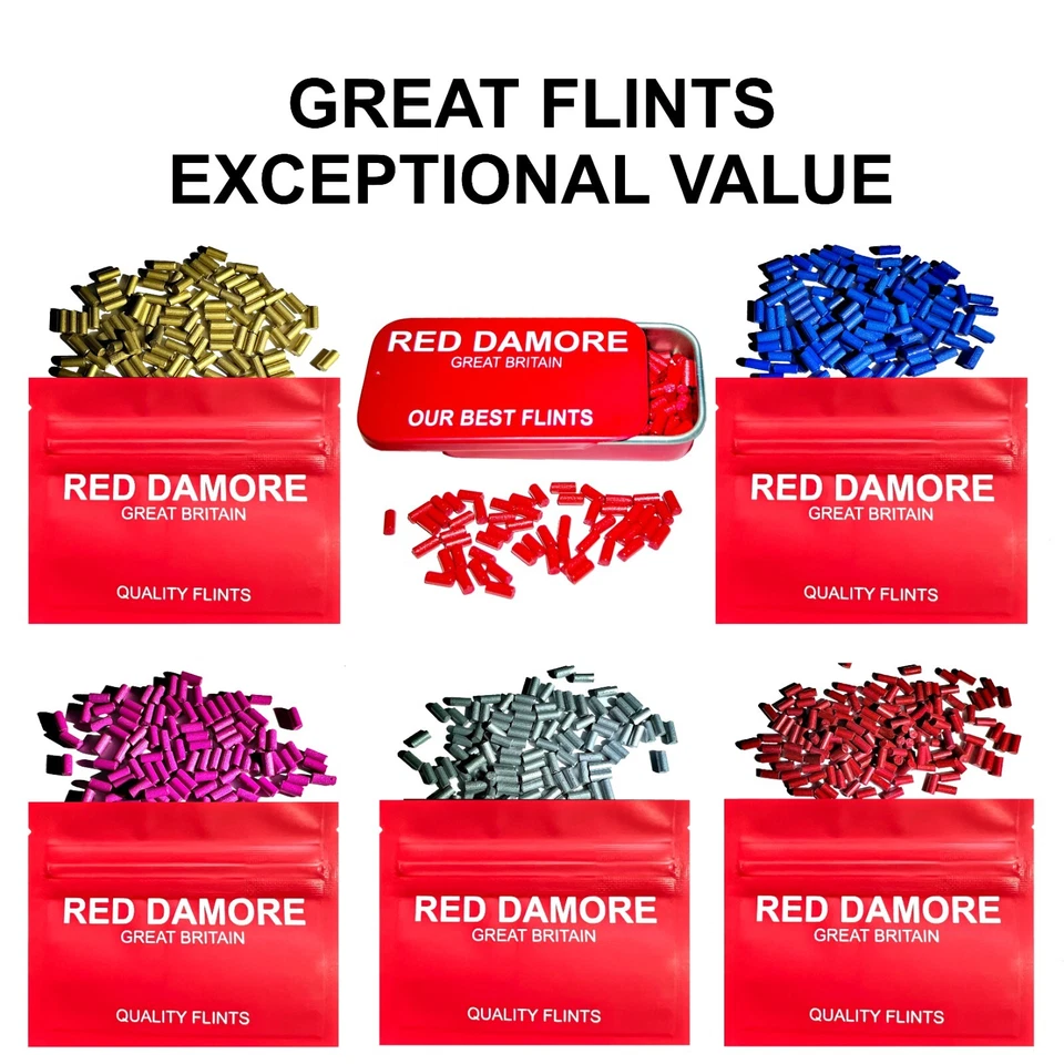 Lighter Flints VARIOUS COLOUR Fits Zippo Lighter Flint for Zippo Flints Lighter