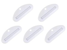 5 Pack Plastic Toothpaste Tube Squeezer Toothpaste Clips for Saving Toothpaste