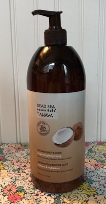 DEAD SEA ESSENTIALS by AHAVA COCONUT BODY LOTION 32 OZ