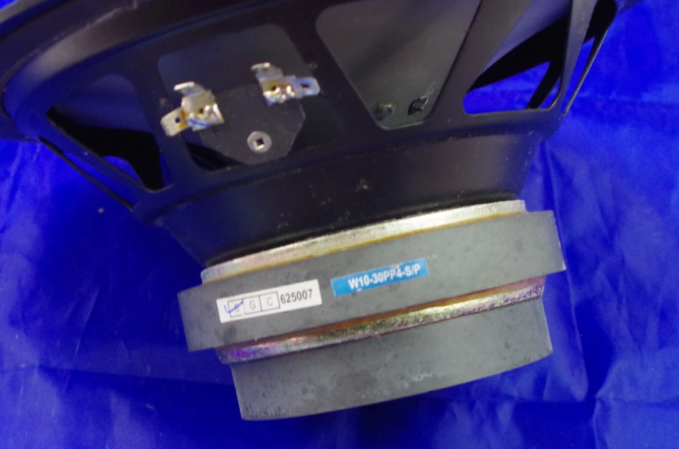 Substituição Bash PSB SubSonic 5i subwoofer alimentado driver 10” testado - Imagem 2 de 2