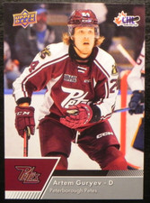 2022-23 22/23 Upper Deck CHL #264 Artem Guryev Peterborough Petes