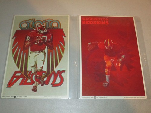 Big Signs by Fleer (RARE Complete 1968 NFL Set) 7.5 x 11.5 Not Punched - Picture 5 of 14