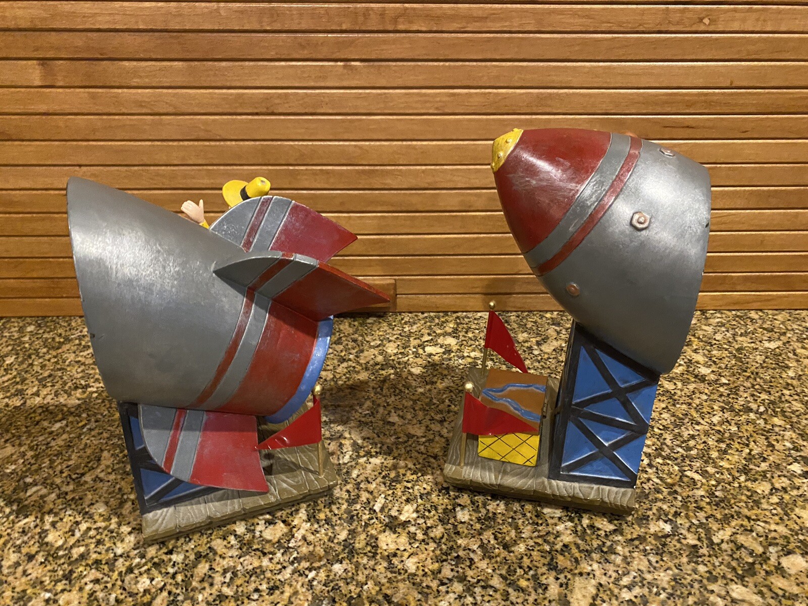 Rocket Bookends CURIOUS GEORGE by Vandoor ROCKET BOOKENDS | eBay