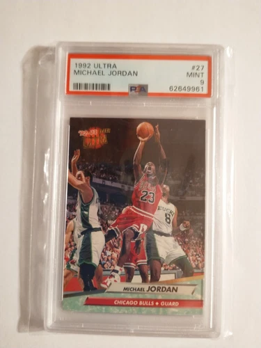 1992 Fleer Ultra Micheal Jordan Investment Basketball Card PSA 9 !!!!!