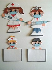 3D UPick Doctor Nurse Hygenist School Scrapbook Card Embellishment