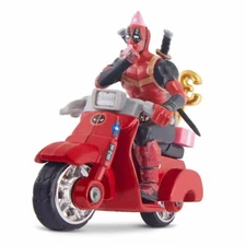 Hot Wheels Marvel Deadpool Birthday Scooter SDCC Exclusive 2021 New in Box