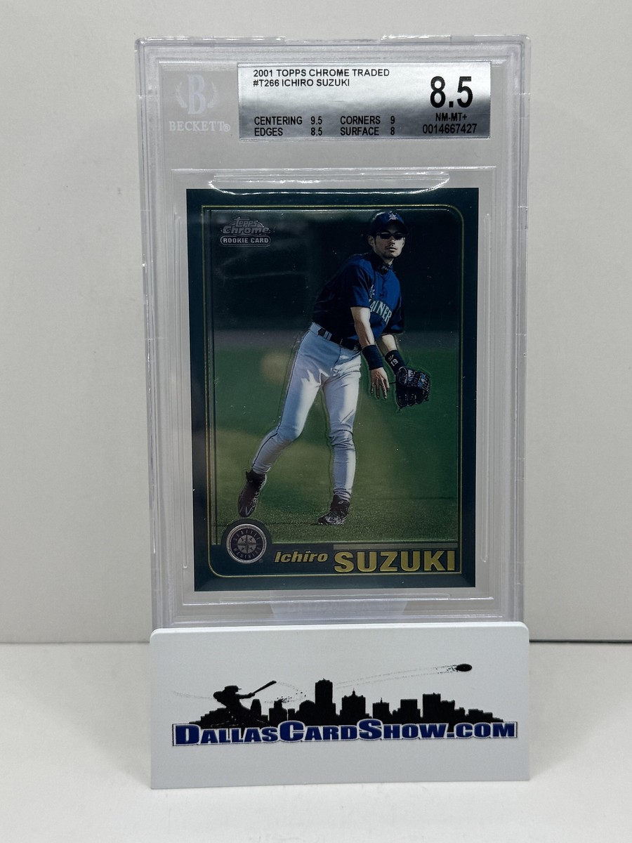 PSA9 2001 ルーキー イチロー TOPPS CHROME