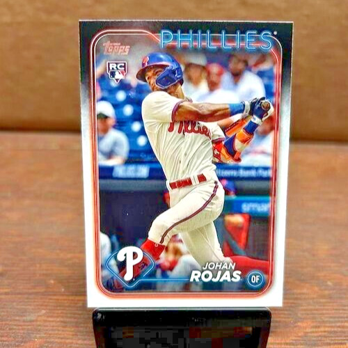 2024 Topps #209 Johan Rojas Baseball Card RC