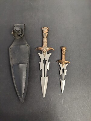 Vintage Mini Dirk DAGGER Set w/ SHEATH