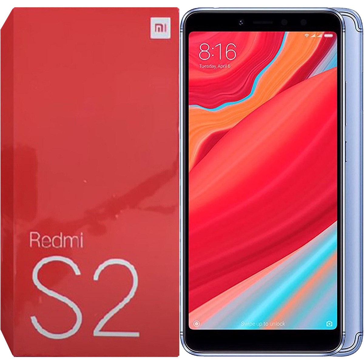 Xiaomi Redmi S2 4G Mesmerising Blue 32GB + 3GB Dual-Sim Factory 