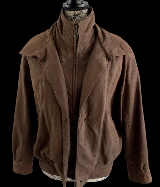 Georgetown leather design jacket clearance