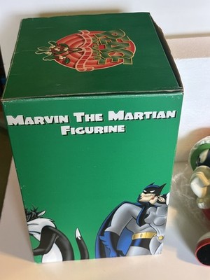 Rare VTG 1998 Looney Tunes Marvin The Martian Christmas Santa 11