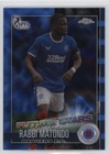 2022 Chrome SPFL Scottish Premier League Blue Tartan Refractor /75 Rabbi Matondo