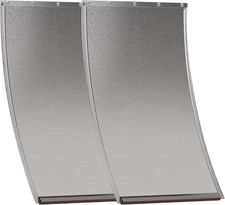 2 Pack Large Dog Door Replacement Flaps with Screws, Compatible with PetSafe Fre